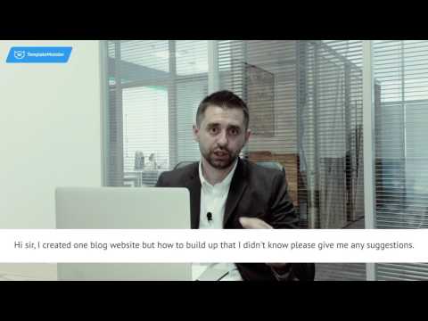 Ask the Monster: I Created One blog Website But How to Build Up That? (Santhosh Reddy Yasa)