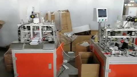 high speed servo motor automatic earloop welding machine