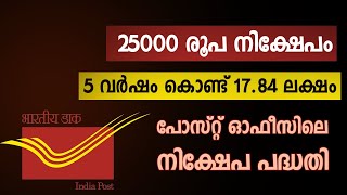 പോസ്റ്റ് ഓഫീസിന്റെ ജനപ്രിയ സമ്പാദ്യ പദ്ധതി | Post Office Rd Scheme Latest