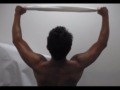 背中の筋肉トレーニング方法 かっこいい逆三角形をつくる Youtube