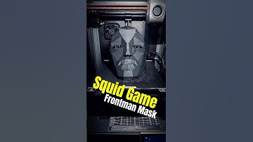 Squid Game Front Man Mask by screase3d #3dprinting #3dprinter  #squidgame #frontman #mask #gameplay