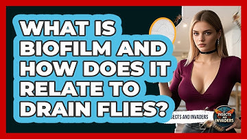 What Is Biofilm And How Does It Relate To Drain Flies? - Insects and Invaders