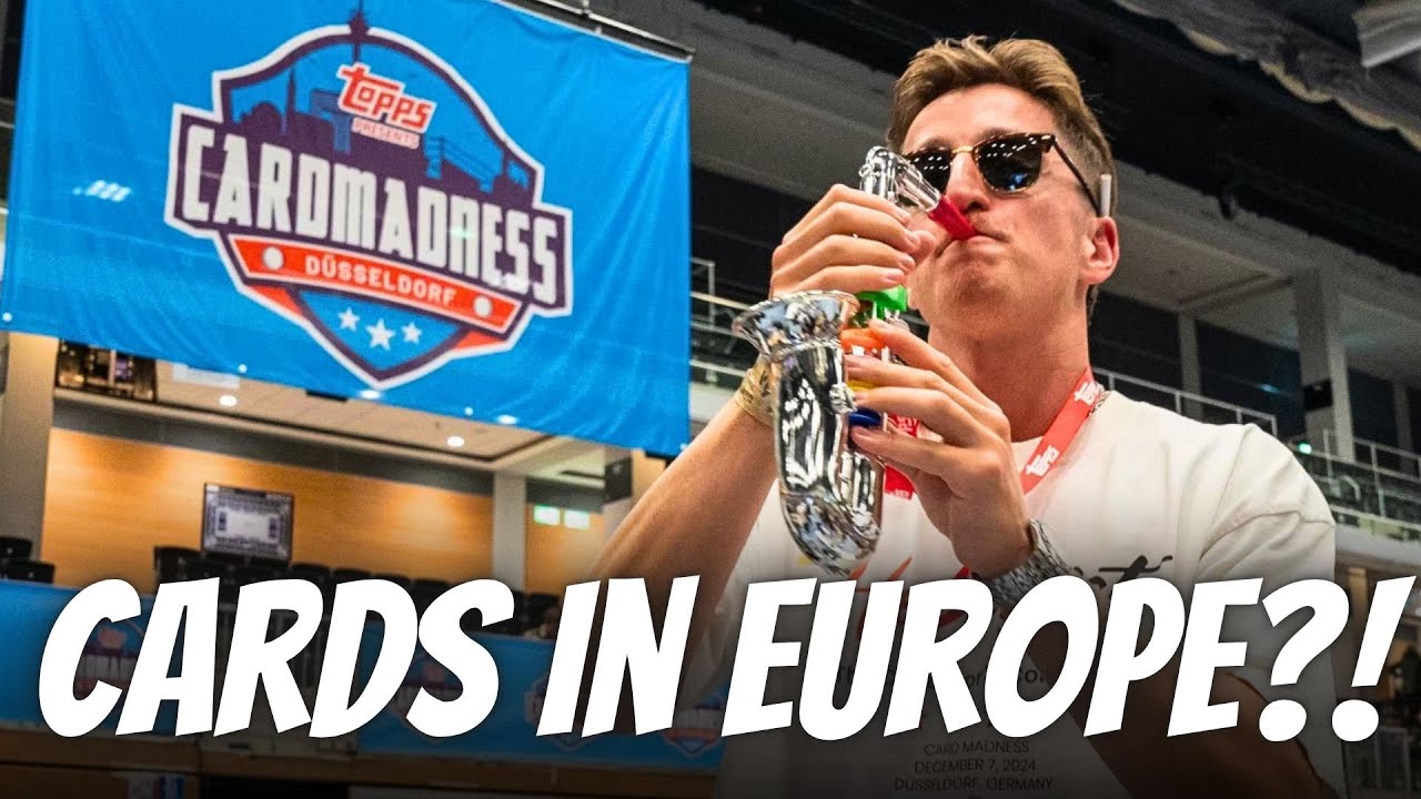 We went to a Card Show in EUROPE?! - Card Madness, Germany