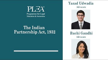 The Indian Partnership Act, 1932 by Yazad Udwadia & Ruchi Gandhi
