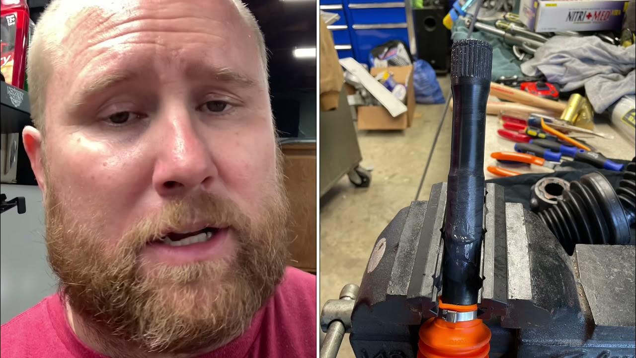 Zr2 length RCV axle boot swap and race/cage rebuild YouTube