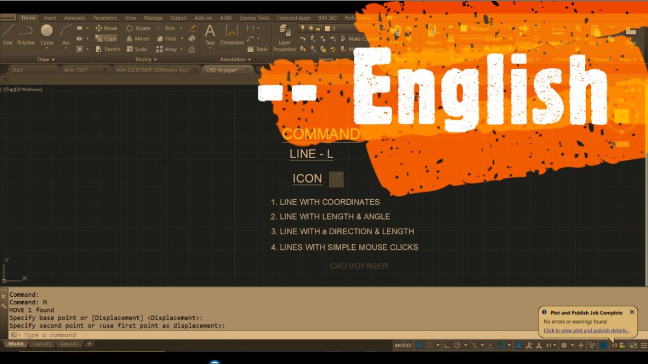 Line Command With All Internal settings and Input Method Explained in ...