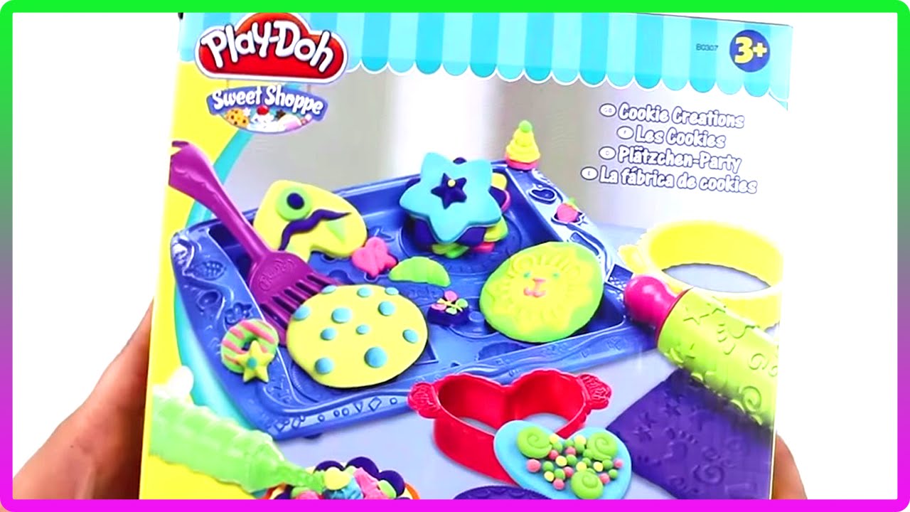 ♥ Play Doh Sweet Shoppe Playset Cookies Creations