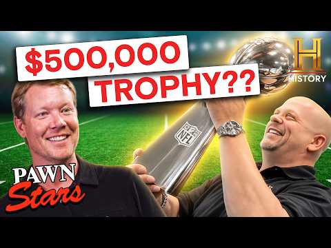This Trophy Sold for HOW MUCH?! | Pawn Stars