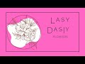 Lazy Daisy Flower Embroidery Using Back Stitch & French Knots🌼
