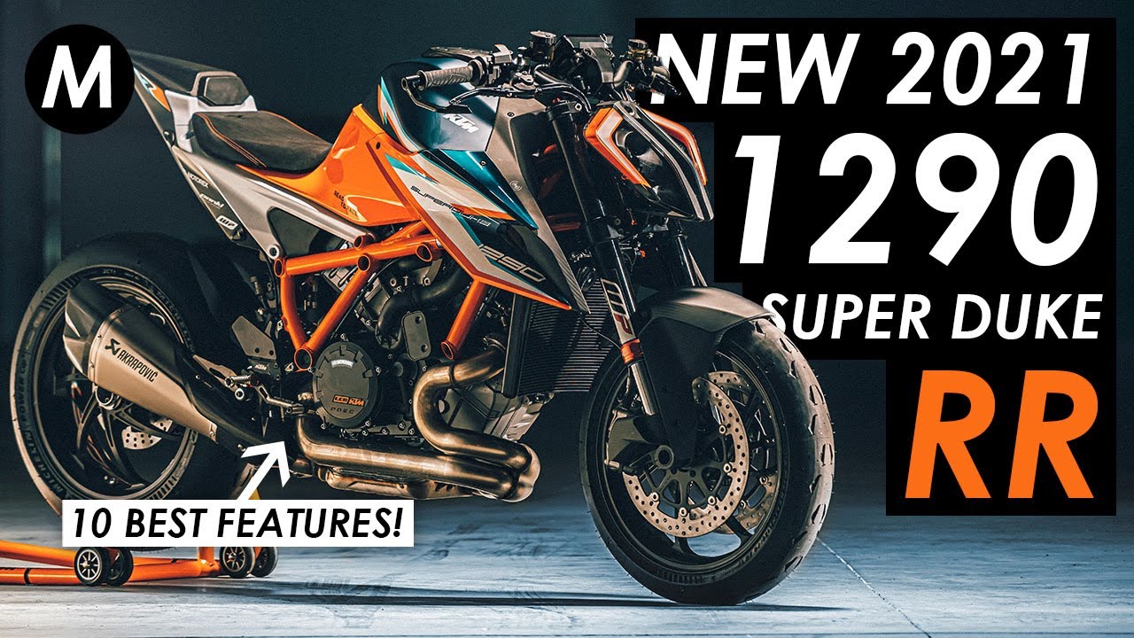 2021 KTM 1290 Super Duke RR: 10 BEST New Features! - YouTube