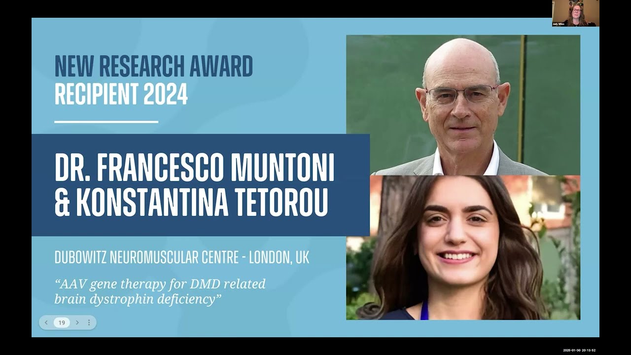 Defeat Duchenne Canada: 2024 Research Grant Update - Dr. Francesco Muntoni