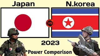 Japan vs North Korea Military Power Comparison 2023 | North Korea vs Japan military power 2023