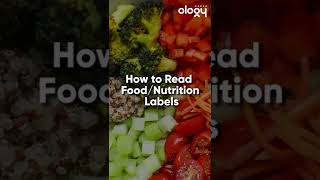 Reading Nutrition Labels Food Labels