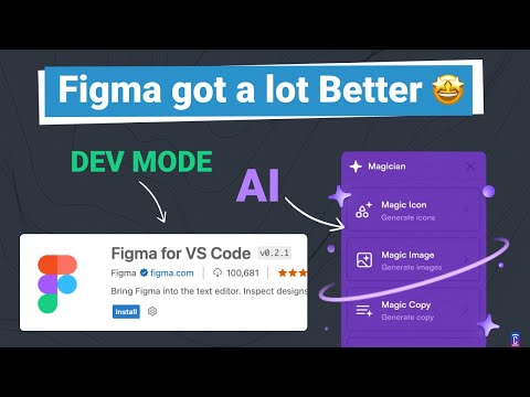 Figma VSCode Extension!! Convert Design to Code!