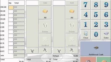 Aldelo Point of Sale Tutorial - How to Cashier In