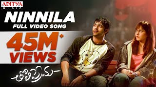 Ninnila Full Video Song | Tholi Prema Video Songs | Varun Tej, Raashi Khanna | SS Thaman