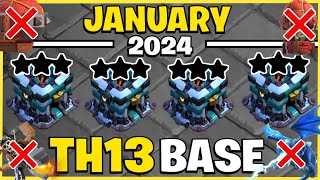 ( TOP 20 ) NEVER 3 STAR TH13 CWL BASE LINK 2024 | TH13 WAR BASE LINK 2024 | TH13 BASE CLASH OF CLANS