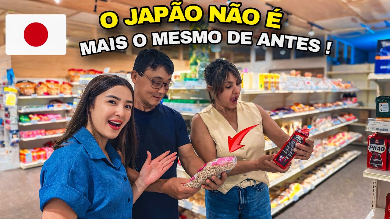 Meus pais ficaram chocados com o novo Japão!