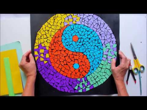 Vídeo: Como Fazer Um Mosaico