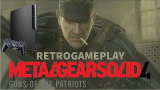 RETROGAMEPLAY METAL GEAR SOLID 4: Guns of the Patriots PS3 RETROGAME