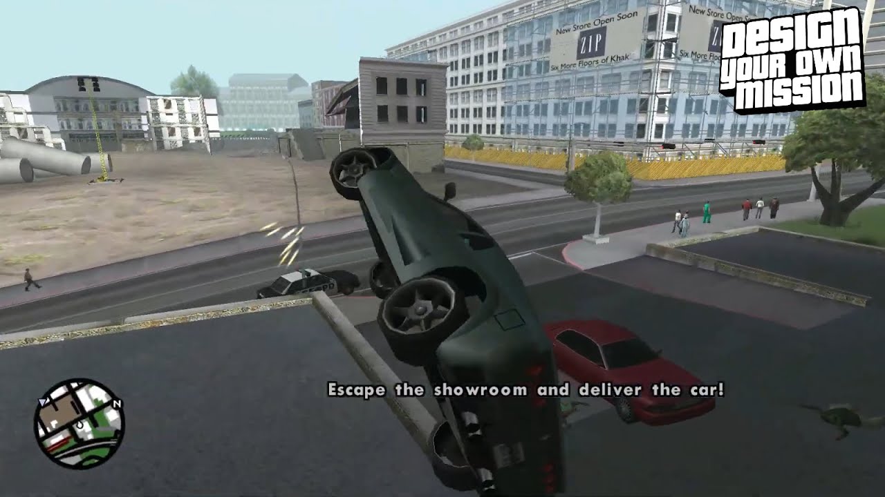 Случайные миссии GTA:SA DYOM: Кража из автосалона от Guib