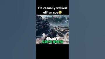 He casually walked off an rpg😭 #battlefield #bf6 #shorts