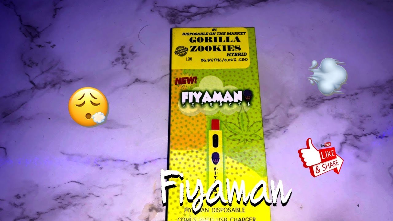 New Fiyaman Disposable (Gorilla Zookies)