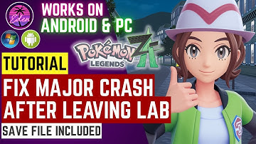 [Android Tutorial] How to Fix Crash in Pokemon Legends ZA | Save File Included, Play on Mobile Phone