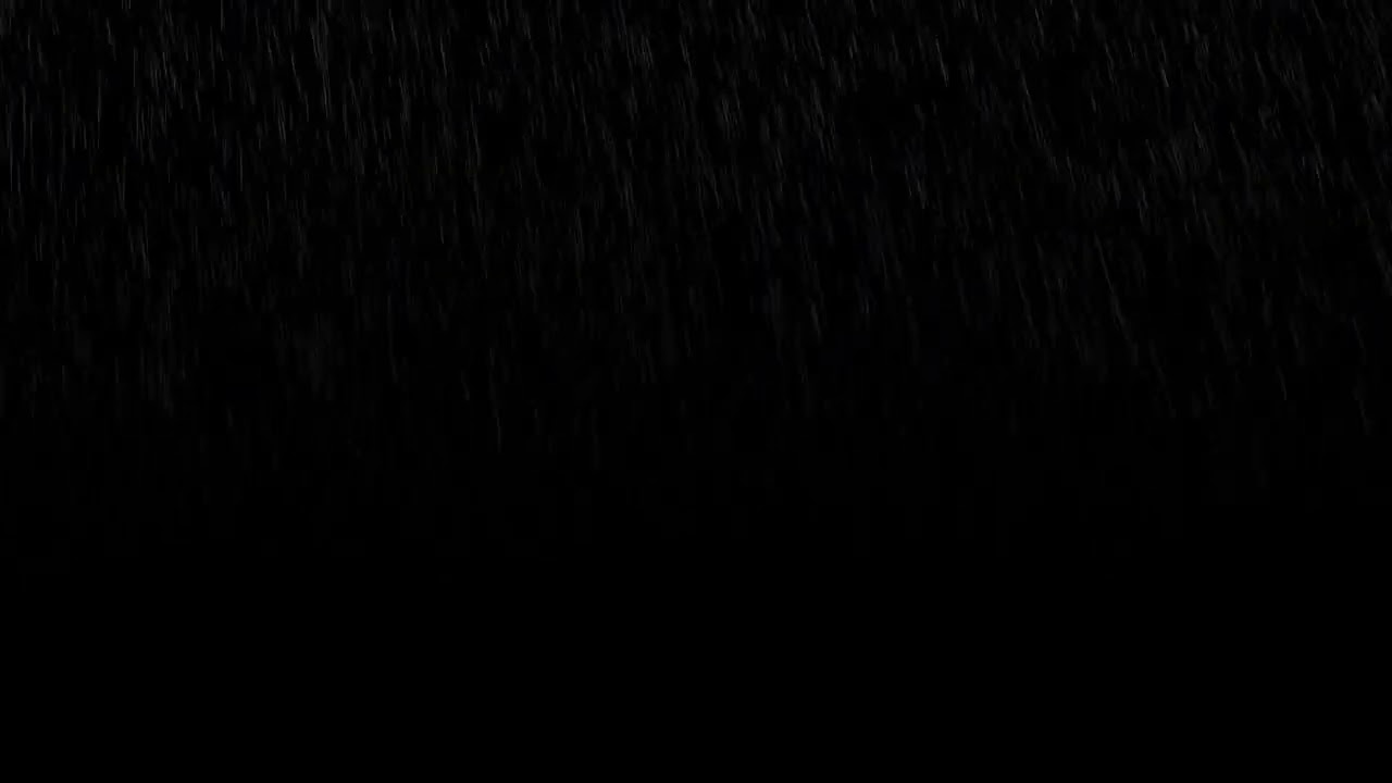 Intense Thunder and Rain for Sleeping - Black Screen | Soften Your Mind and Fall Asleep