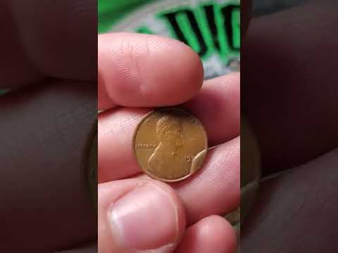 GIANT CUD ERROR PENNY FOUND! #shorts #coinrollhunting #coins