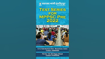 MPPSC Pre Test Series at #MGICS