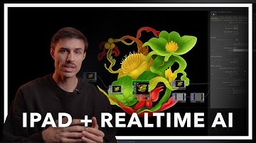 iPad drawing into StreamDiffusion - Touchdesigner Tutorial