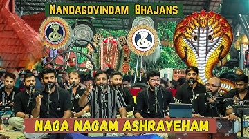 Naga Nagam Ashrayeham |Nandagovidam Bhajan | Vettikode Nagaraja Temple |  Bharath Deash TV