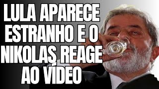 EFEITO CACHAÇA LULA APARECE ESTRANHO FALA BESTEIRA TOMA LAPADA DO NIKOLAS FERREIRA