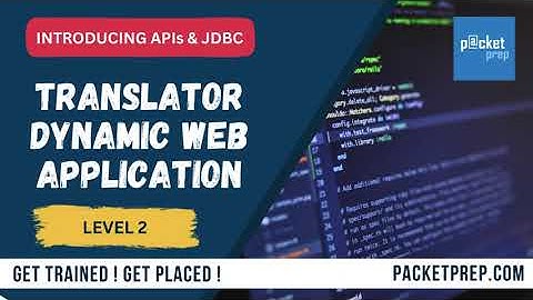 L2 Translator app Dynamic Web Application project using Servlets, JDBC, and Eclipse