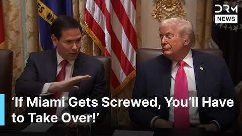 Marco Rubio Crack Jokes at Cabinet Meeting: ‘If Miami Gets Screwed, You’ll Have to Take Over’ | AC1G