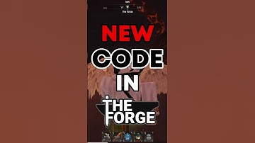 NEW CODE in The Forge Roblox #roblox #theforge