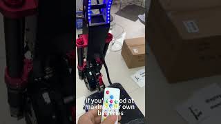 14 Inch Off Road 72v 15000w dual motor Geofought R8 electric scooter without battery #scooter