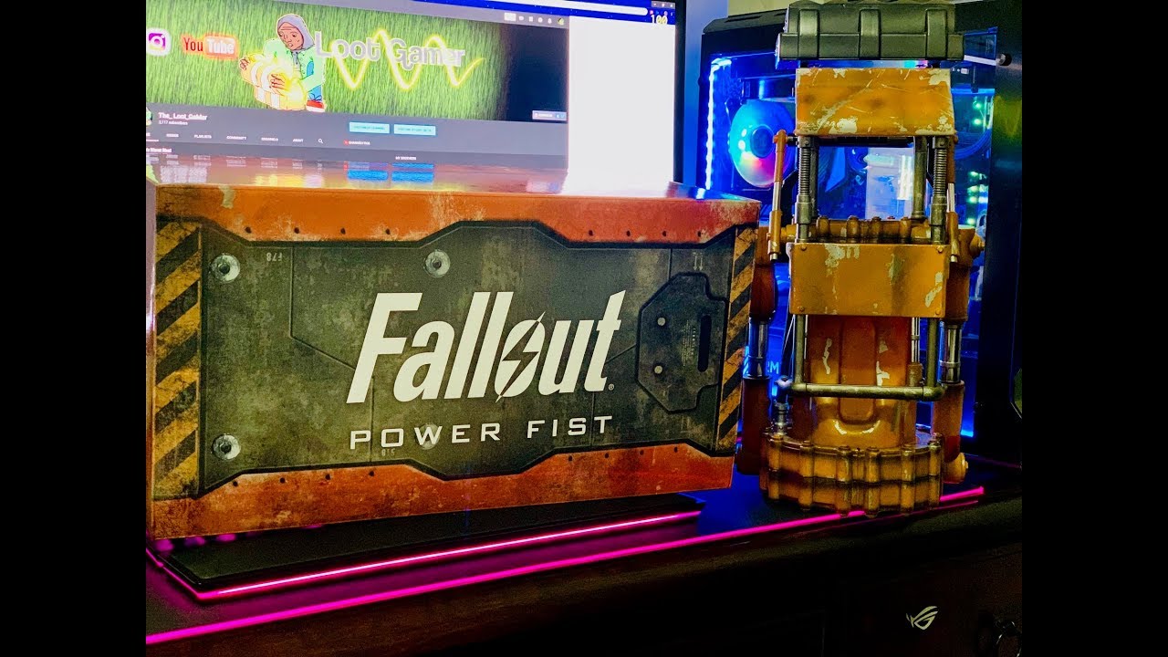pix Fallout 1 Power Fist fallout power fist prop 1 1 scale replica unboxing