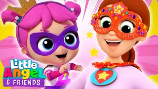 Princess Heroes to the Rescue! | Little Angel And Friends Kid Songs