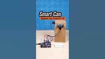 Smart Can - Explore the Elite Explorer Arduino Kit #stemeducation #electronic #engineering
