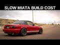 How Much I've Spent On My SLOW Miata Build. Full Build Breakdown.