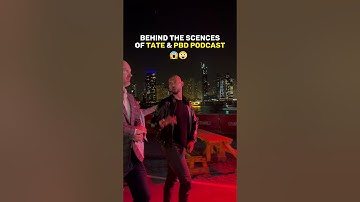Behind The Scenes TATE & PBD Podcast 😱😲