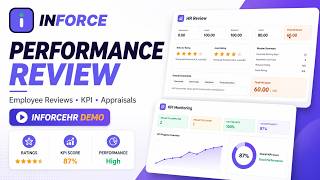 InforceHR Performance Review Module Demo | HRMS for Employee Reviews & KPIs