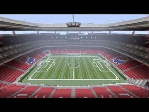 Minecraft Xbox 360  Football Stadium Mega Build  New 