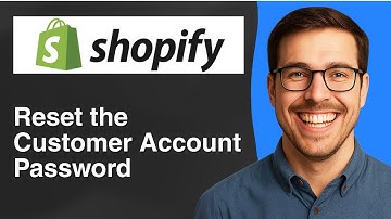 Hoe u het wachtwoord van uw klantaccount op Shopify in 28 seconden opnieuw instelt [eenvoudige ha...