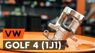 Как и кога се сменя ляв и десен Спирачни апарати на VW GOLF IV (1J1): видео урок