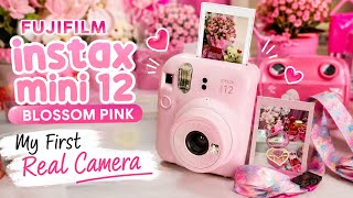 🌸 Fujifilm Instax Mini 12 Blossom Pink Unboxing & First Photos! 💖