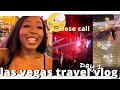Las Vegas Travel Vlog Day 1| Usher Concert, Javier’s, Sahara Hotel