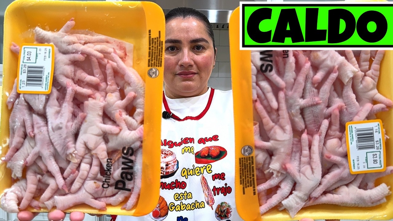 Caldo de patas de pollo para el colageno - 💃Mirate mas **JOVEN y BELLA**